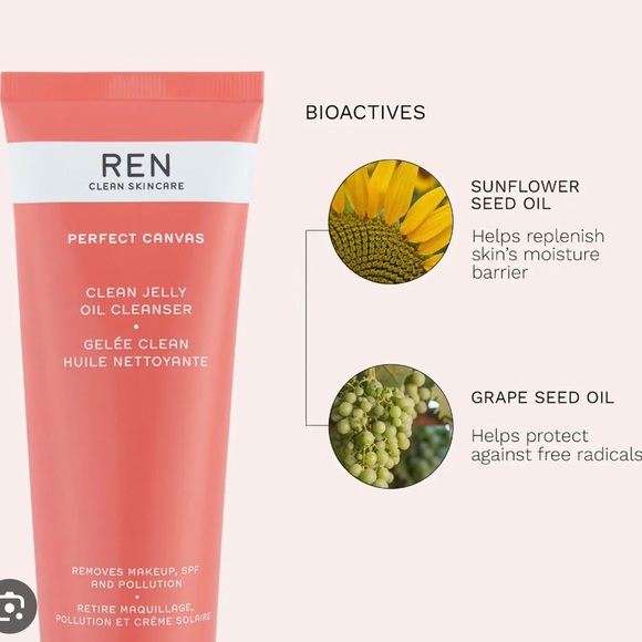 REN Perfect Canvas Clean Jelly Oil Cleanser NEW - Picture 5 of 11